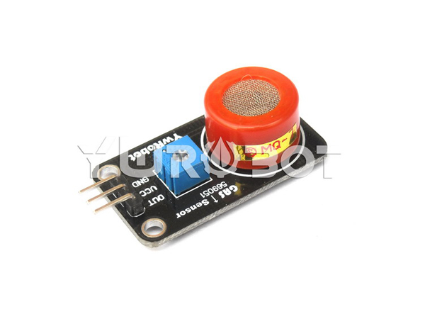 디바이스마트,MCU보드/전자키트 > 센서모듈 > 먼지/가스/연기/불꽃 > 가스/공기질/연기센서,YwRobot,MQ-7 일산화탄소 센서 모듈 [SEN030404],사이즈 : 38*21mm 전압 : 5V, 아날로그 출력방식 (진폭조절가능)