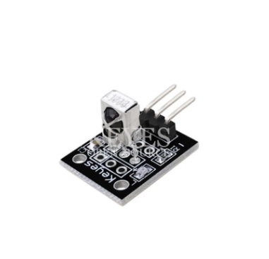 디바이스마트,MCU보드/전자키트 > 센서모듈 > 라이다/거리/초음파/라인 > 적외선(IR)/라인센서,KEYES,아두이노 적외선 수신 모듈 IR receiver module [KY0022],수신각도 : 90도 / 동작전압 : 2.7~5.5V / 주파수 : 37.9KHz / 수신범위 : 18m