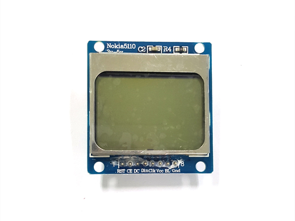 아두이노 84x48 그래픽 LCD 모듈 (Nokia 5110 호환) [SZH-EKAD-121]
