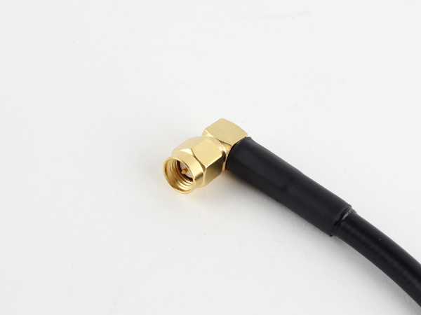 디바이스마트,케이블/전선 > PC/네트워크/통신 케이블 > 동축 RF 케이블,NW3 (New3),SMA right angle Plug to SMA Plug , RG223 cable-20cm [SZH-RA048],RF Cable assembly / SMA 오른나사 / 임피던스 50옴 / 케이블 직경 5.3mm / 케이블 길이 : 20cm (±1~2cm)