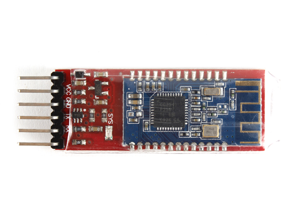 디바이스마트,MCU보드/전자키트 > 통신/네트워크 > 블루투스/BLE,KEYES,HM-10 블루투스 4.0 V2 BLE 모듈 [MD0325],TI사 CC2541 칩셋을 기반으로하며, 로직 레벨 변환기가 부착된 6핀 직렬 포트 모듈 입니다, Master/Slave 가능하며, 기존 4.0 BLE 모듈 [MD0269]의 업그레이드 4.0 V2 버전 입니다.