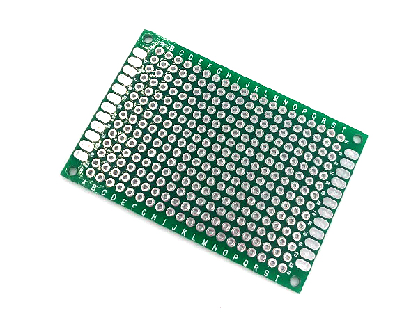 디바이스마트,커넥터/PCB > PCB기판/관련상품 > 만능기판 (양면) > 원형홀 만능기판,NW3 (New3),범용 에폭시 만능 PCB 기판 40x60-양면 [PCB-0406S],재질: 에폭시(Epoxy) / 사이즈: 40mmX60mm / 핀 홀수: 14X20=280 / 핀 간격: 2.54mm  / 두께: 1.6mm