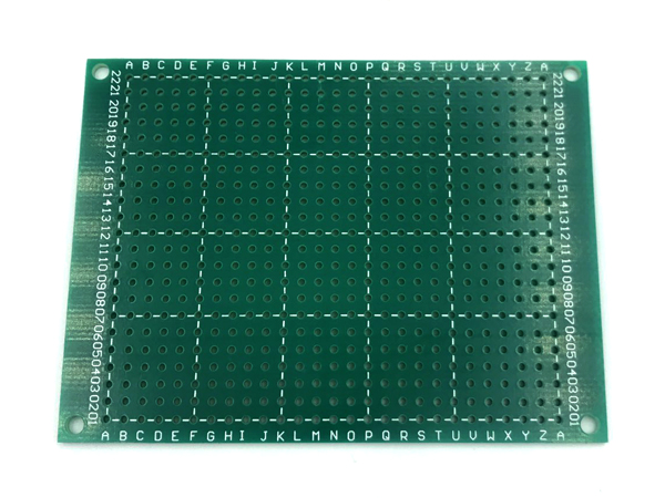 디바이스마트,커넥터/PCB > PCB기판/관련상품 > 만능기판 (단면) > 원형홀 만능기판,NW3 (New3),범용 에폭시 만능 PCB 기판 60X80-단면 [PCB-0608D],재질: 에폭시(Epoxy) / 사이즈: 60mmX80mm / 핀 홀수 : 22X27=594 / 핀 간격: 2.54mm / 두께: 1.6mm