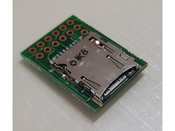 디바이스마트,MCU보드/전자키트 > 음악/앰프/녹음 > MP3/음악재생,유비쿼트,초소형 VS1003B mp3 모듈 (sdcard소켓 내장),하나의 PCB 모듈안에 CODEC IC, 주변회로, Micro Sdcard socket 장착으로 활용성을 높인 초소형 mp3 모듈입니다.