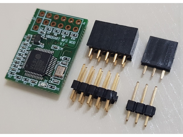 디바이스마트,MCU보드/전자키트 > 음악/앰프/녹음 > MP3/음악재생,유비쿼트,초소형 VS1003B mp3 모듈 (sdcard소켓 내장),하나의 PCB 모듈안에 CODEC IC, 주변회로, Micro Sdcard socket 장착으로 활용성을 높인 초소형 mp3 모듈입니다.