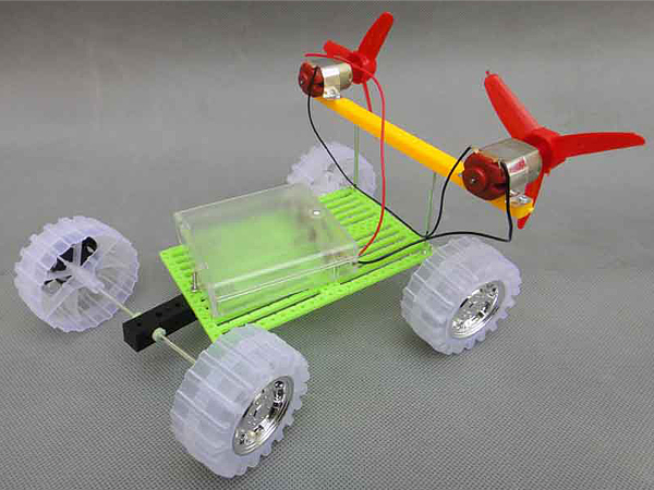 듀얼모터 풍력자동차 키트 [SZH-GNP344]