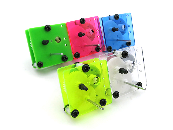 아크릴 기어박스 장착 310모터 [SZH-GNP354]