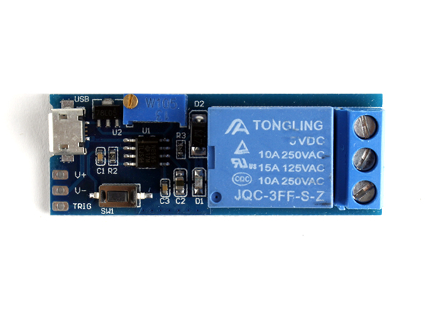 5V-30V 타임 릴레이 모듈, Trigger 선택형 [SZH-EK036]