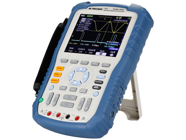 디바이스마트,계측기/측정공구 > 전기/전자 계측기 > 오실로스코프,B&K PRECISION,60MHz, 휴대형 오실로스코프 [2511],최대 2 Mpts의 심층 파형 메모리 / 전용 6000 카운트 DMM 내장 전류 측정 용 단자 / 밝은 5.7 컬러 디스플레이 / 작고 가벼운 무게 - 1.54 kg (3.4 lbs)