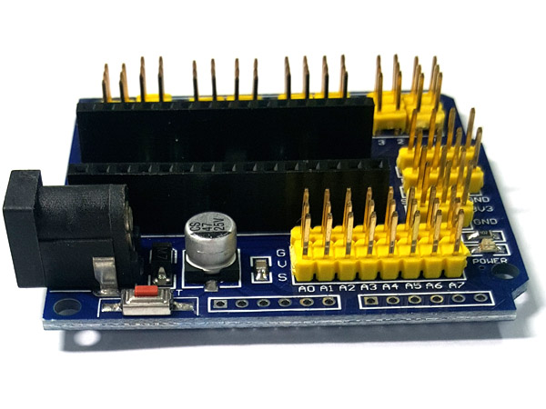 디바이스마트,오픈소스/코딩교육 > 아두이노 > 아두이노 호환쉴드,SZH,아두이노 나노 확장 쉴드 [SZH-EKAD-130],3.3V 출력 / 6개의 PWM 핀 / 5개의 I2C 확장 핀 / 아두이노 나노와 다른 여러 장치를 쉽게 연결