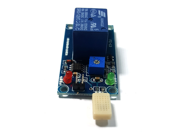 디바이스마트,MCU보드/전자키트 > 센서모듈 > 온도/습도 > 습도센서,SZH,HR202 12V 릴레이 습도제어 모듈 [SZH-EKAD-136],Supply voltage: 12VDC / Current: More than 150mA / Size : 50㎜×26㎜