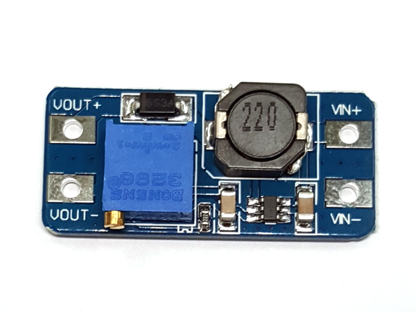 디바이스마트,MCU보드/전자키트 > 전원/신호/저장/응용 > 레벨컨버터/전압관리,SZH,MT3608 2A 스텝업 DC컨버터 모듈 [SZH-EKBD-063],MT3608 / 입력전압 : 2V - 24V /  전류 : 2A / 효율: 93% / Size : 36mm X 17mm