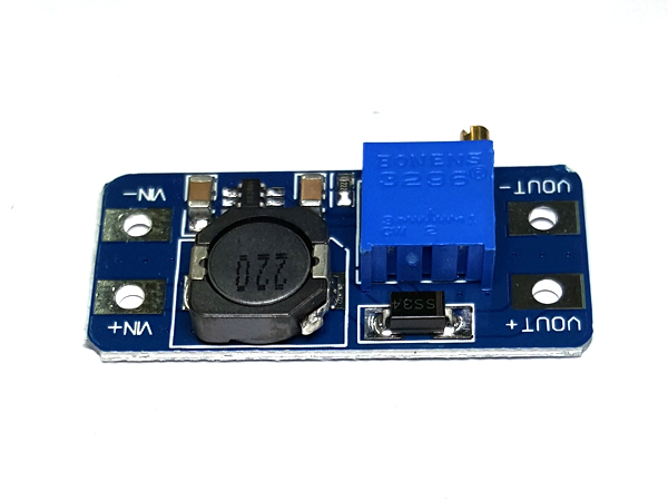 디바이스마트,MCU보드/전자키트 > 전원/신호/저장/응용 > 레벨컨버터/전압관리,SZH,MT3608 2A 스텝업 DC컨버터 모듈 [SZH-EKBD-063],MT3608 / 입력전압 : 2V - 24V /  전류 : 2A / 효율: 93% / Size : 36mm X 17mm