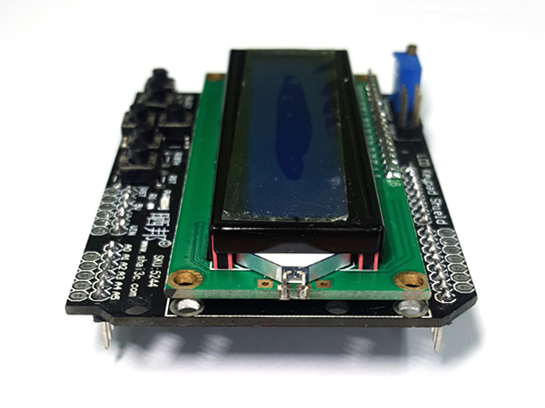 디바이스마트,MCU보드/전자키트 > 디스플레이 > LCD/OLED,SZH,1602 아두이노 LCD 키패드 쉴드 보드 [SZH-EKAD-140],B42,LCD키패드,LCD쉴드보드,HD44780 / 전압 : 4.5V - 5.5V  / 전류 : 2.0mA / Size : 80mm X 59mm X 13mm