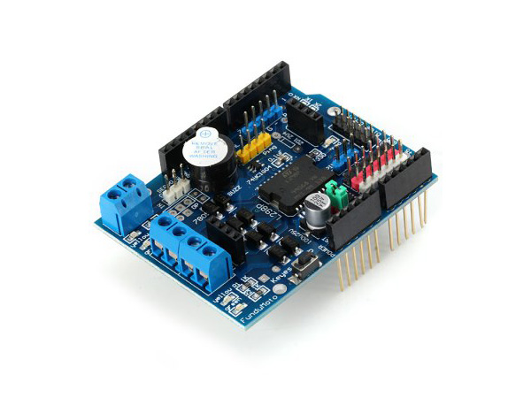 디바이스마트,오픈소스/코딩교육 > 아두이노 > 아두이노 모터/드라이버모듈,SZH,L298P H-bridge 2ch 모터드라이버 쉴드 [SZH-LMS001],아두이노 우노, 듀에, 메가, 레오나르도에 적층하여 사용할 수 있는 모터 드라이버입니다. 핀헤더 소켓이 있어 적층 후에도 각종 핀 출력 사용에 불편이 없습니다.