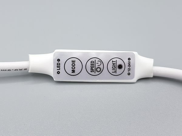 디바이스마트,LED/LCD > 드라이버/컨트롤러 > 컨트롤러 단색,SZH,잭타입 LED단색 컨트롤러 DC잭 [CL-08],사이즈 : 잭 크기 5.5x2.1mm 총 길이 : 26cm / 입력 전압: DC 12V ~ 24V 
