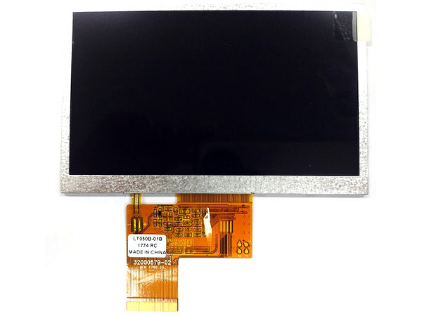 디바이스마트,LED/LCD > LCD COLOR > 칼라터치 LCD패널 > 6인치 이하,가나시이스,LT050B-01B,5inch TFT LCD, 5인치 TFT LCD, 480x3(RGB)x272 pixels, 16.7M Color,ILI6480BQ Controller IC, No Touch Panel