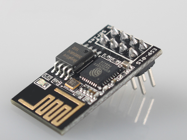 디바이스마트,MCU보드/전자키트 > 통신/네트워크 > 와이파이,Ai-Thinker,[정품] ESP8266 ESP-01S 시리얼 와이파이 모듈,AI-Thinker 직수입 정품 // 802.11b/g/n Wi-Fi SOC 모듈, AT commands 지원 / 3.3V, 300mA