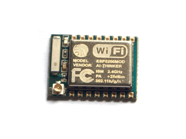 디바이스마트,MCU보드/전자키트 > 통신/네트워크 > 와이파이,Ai-Thinker,[정품] ESP8266 ESP-07 시리얼 와이파이 모듈 SMD타입,AI-Thinker 직수입 정품 // 802.11b/g/n Wi-Fi SOC 모듈, AT commands 지원, hole size : Φ0.6 ( ±0.05 )mm