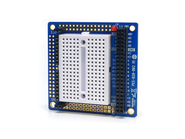 디바이스마트,오픈소스/코딩교육 > 아두이노 > 아두이노 호환쉴드,솔내시스템,[PES-2002] 브레드 확장보드 (PHPoC 보드용),PHPoC Blue 개발 환경에서 다양한 센서 및 장치를 쉽고 빠르게 PHPoC Blue 보드에 연결할 수 있습니다. 브레드 보드(PHPoC Blue 확장용)는 PHPoC Blue 보드에 장착하여 사용하는 제품입니다.