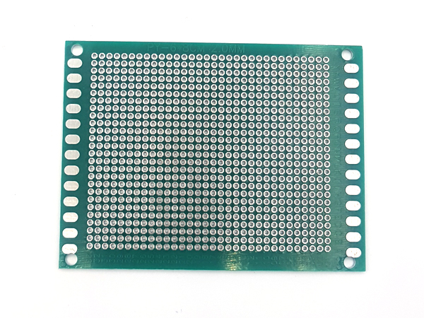 디바이스마트,커넥터/PCB > PCB기판/관련상품 > 만능기판 (양면) > 원형홀 만능기판,NW3 (New3),2.0mm 에폭시 만능 PCB 기판 60X80 -양면 [2.0PCB-0608S],재질: 에폭시(Epoxy) 사이즈: 60mmX80mm 두께: 1.6mm 홀 직경: 0.9mm 핀 간격: 2.0mm 핀 홀수: 26X33=858