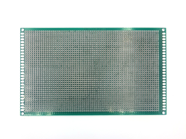 디바이스마트,커넥터/PCB > PCB기판/관련상품 > 만능기판 (양면) > 원형홀 만능기판,NW3 (New3),2.0mm 에폭시 만능 PCB 기판 90X150 -양면 [2.0PCB0915S],재질: 에폭시(Epoxy) 사이즈: 90mmX150mm 두께: 1.6mm 홀 직경: 1.0mm 핀 간격: 2.0mm 핀 홀수: 42X69 = 2898