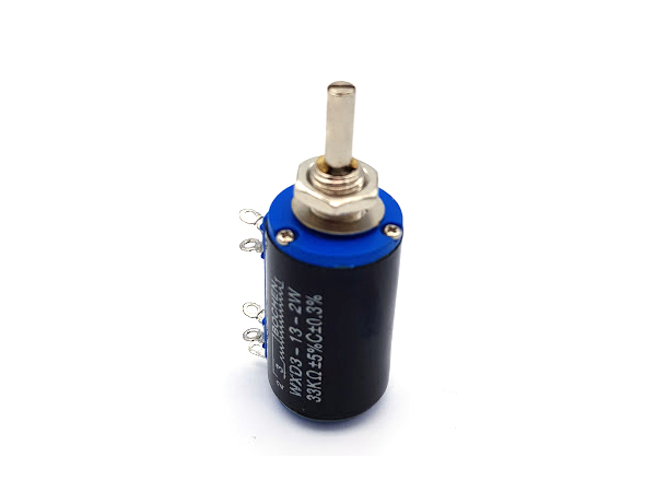 디바이스마트,RLC/수동소자 > (R) 저항 > 가변저항(포텐셔미터) > 노브/악세사리,SZH,2W 33kΩ 멀티턴 Potentiometer 가변저항기 [SZH-EP025],33k옴 / 2W / 160V / 20mm X 57mm