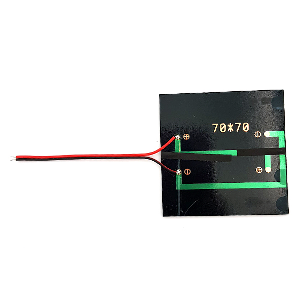 디바이스마트,전원/파워/배터리 > 솔라패널 > 3V,SZH,0.6W DIY용 소형 솔라패널 (DIY Solar Panel) [SZH-SP039],전압 : 3V / 전류 : 200mA / 전력 : 0.6W / 사이즈 : 70mm X 70mm X 2.5mm