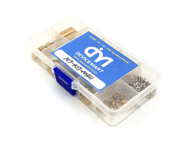 디바이스마트,커넥터/PCB > PCB기판/관련상품 > 서포트 > PCB 서포트 키트,,M2.5 male 황동 서포트 키트 (10종) [NT-KIT-M011],저가형 PCB 서포트 키트 입니다. 2.5파이 숫놈 지지대 기본 사이즈로 구성되어 있습니다.