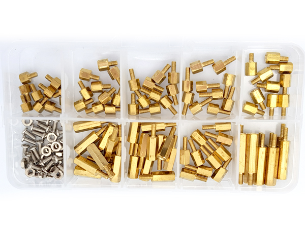 디바이스마트,커넥터/PCB > PCB기판/관련상품 > 서포트 > PCB 서포트 키트,,M2.5 male 황동 서포트 키트 (10종) [NT-KIT-M011],저가형 PCB 서포트 키트 입니다. 2.5파이 숫놈 지지대 기본 사이즈로 구성되어 있습니다.