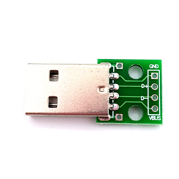 디바이스마트,MCU보드/전자키트 > 개발용 장비 > USB/RS232/RS485 컨버터,SZH,USB2.0 M Type to DIP Adapter Board [SZH-EP115],USB A Type Plug / MALE / PCB 기판 변환 모듈 보드 / size 31mm x 15mm 