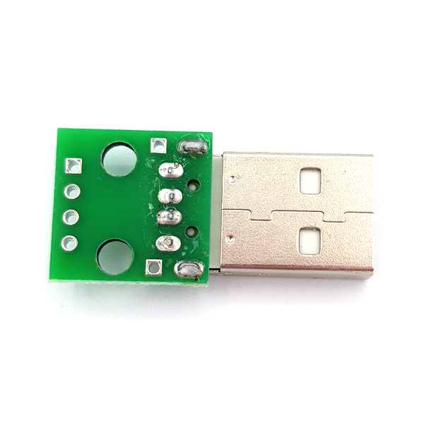 디바이스마트,MCU보드/전자키트 > 개발용 장비 > USB/RS232/RS485 컨버터,SZH,USB2.0 M Type to DIP Adapter Board [SZH-EP115],USB A Type Plug / MALE / PCB 기판 변환 모듈 보드 / size 31mm x 15mm 