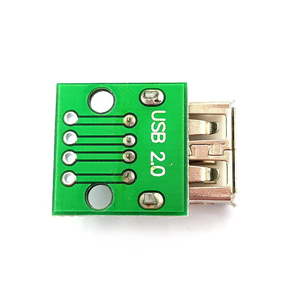 디바이스마트,MCU보드/전자키트 > 개발용 장비 > USB/RS232/RS485 컨버터,SZH,USB2.0 F Type to DIP Adapter Board [SZH-EP116],USB A Type Socket / FEMALE / PCB 기판 변환 모듈 보드 / size 23mm x 17mm