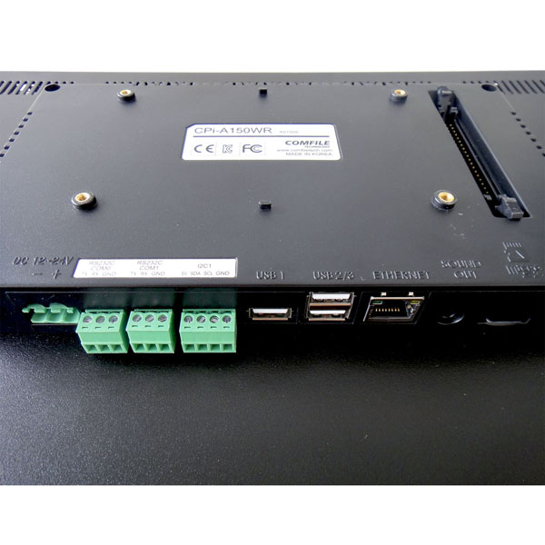 디바이스마트,MCU보드/전자키트 > 인공지능/임베디드/산업용 > 임베디드컴퓨터,COMFILE TECHNOLOGY,[CPi-A150WR] 리눅스 터치패널PC,리눅스를 기본OS로 사용하는 산업용 터치패널 PC 입니다. 라즈베리파이3를 베이스로 하고 있으며, 15인치 LCD와 감압식 터치패드를 장착하고 있습니다.