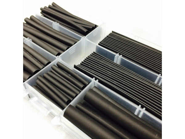 디바이스마트,케이블/전선 > KS/UL/절연전선 > 수축튜브 > 수축튜브 세트,거상인,[GST-9003] 145pcs Black Heat Shrink Tube Assortment Wire Wrap Electrical Insulation Sleeving,열수축튜브 / 수축온도 : 70°C 시작 → 110°C 종료 / 보관용 투명케이스 포함 / 재질 : Polyolefin / 최소 수축 온도 : 70°C