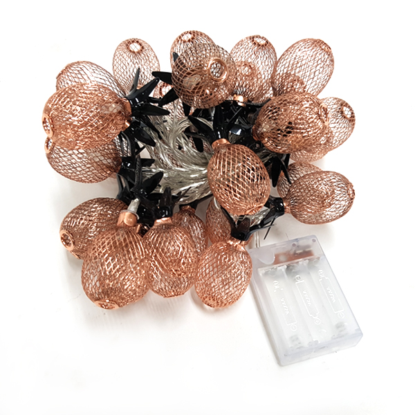 디바이스마트,LED/LCD > LED 인테리어조명 > 장식용 LED,SZH-LD,LED 파인애플 전구 가랜드/로즈골드(3m) [SZH-LB71],사이즈 : 34x45mm / 전원 : AA건전지 3개 / 색상 : 로즈골드(Rose Gold)