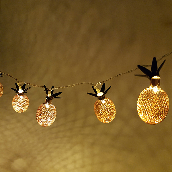 디바이스마트,LED/LCD > LED 인테리어조명 > 장식용 LED,SZH-LD,LED 파인애플 전구 가랜드/로즈골드(3m) [SZH-LB71],사이즈 : 34x45mm / 전원 : AA건전지 3개 / 색상 : 로즈골드(Rose Gold)