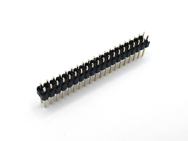 디바이스마트,커넥터/PCB > 핀헤더/IC 소켓 > 핀헤더 > 2.54mm pitch 핀헤더,SZH,핀헤더 Dual 2x20Pin Straight(2.54mm),핀헤더 / 스트레이트 타입 / DIP 타입 / 2.54mm pitch / 2열 / 40pin
