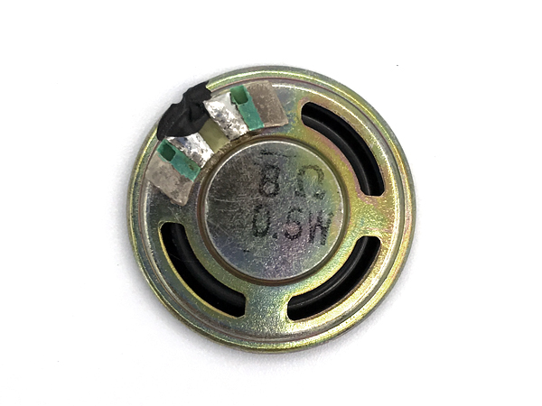 디바이스마트,스위치/부저/전기부품 > 부저/스피커/사이렌 > 스피커,SZH,23mm 0.5W 초소형 스피커[FQ-047],장난감/의료장비/음성 스피커 등에 활용되는 제품입니다./8Ω/0.5W/제품은 1개 낱개판매품입니다