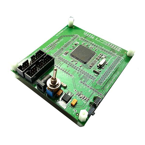 디바이스마트,MCU보드/전자키트 > 프로세서/개발보드 > ARM > Cortex-M3,JSG SYSTEMS,[JSG]Stm32f103zgt6,SD CARD, SPI1, SPI2, I2C1, I2C2, USART1, USART2, CAN통신 등 신호라인을 PIN Header로 구성하여 외부 주변장치와 쉽게 Interface할 수 있을 뿐 아니라 Bread Board에 주변 H/W 회로를 설계하여 원하는 결과를 바로 얻을 수 있는 개발보드.