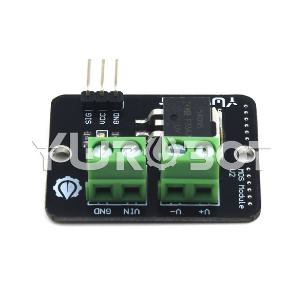 디바이스마트,오픈소스/코딩교육 > 아두이노 > 아두이노 모터/드라이버모듈,YwRobot,아두이노 MOS FET 드라이버 모듈 IRF540 [ELB050412],ELB050412 / Voltage: 3.3V, 5V / Output load voltage: 0 ~ 24V / Output load current: