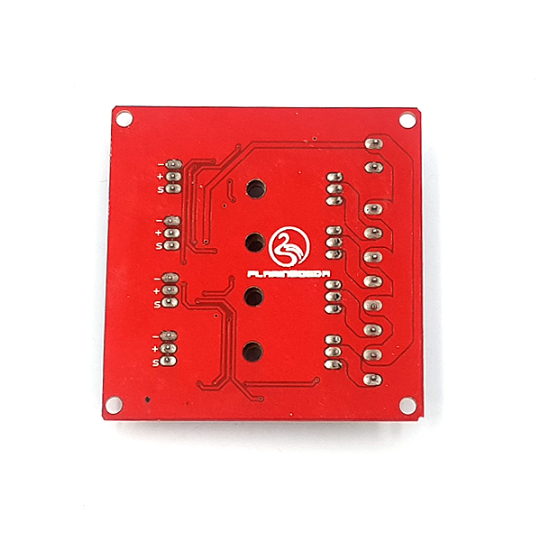 디바이스마트,MCU보드/전자키트 > 버튼/스위치/제어/RTC > 모터/모터컨트롤,SZH,아두이노 4채널 IRF540N MOSFET 모듈 [SZH-AT021],아두이노 모스펫 4방향 모듈 / 100V/33A DC 회로를 제어하는데 사용 / Size:66.8mmx66.8mmx2.7mm