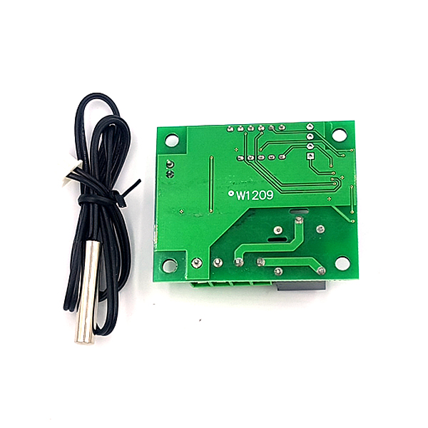 디바이스마트,MCU보드/전자키트 > 센서모듈 > 온도/습도 > 온도센서,SZH,XH-W1209 12V 디지털 온도 컨트롤 스위치 모듈 [SZH-AT024],열전소자 또는 히터(Output 연결)를 이용하여 온도를 제어할 수 있는 PCB 타입의 디지털 온도 컨트롤러 모듈 / 0.1°C 단위의 정밀함 / 입력전원: DC 12V / 온도범위: -50~110°C / 사이즈: 49.3x40x15mm