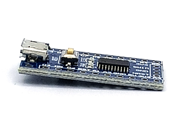 디바이스마트,MCU보드/전자키트 > 프로세서/개발보드 > 기타 MCU,SZH,Micro USB STM8S103F3P6 초소형 개발보드 [SZH-AT041],STM8S103F3P6 마이크로컨트롤러를 탑재한 미니 개발보드입니다. / Size : 30mm X 18.5mm
