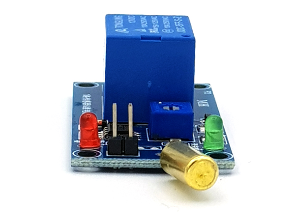 디바이스마트,MCU보드/전자키트 > 센서모듈 > 기울기/진동/충격/터치 > 틸트/기울기센서,SZH,SW-520 12V 릴레이 기울기센서 모듈 [SZH-AT042],SW-520 기울기 센서를 장착한 12V 1채널 릴레이 모듈입니다. / Size : 50mm X 26mm