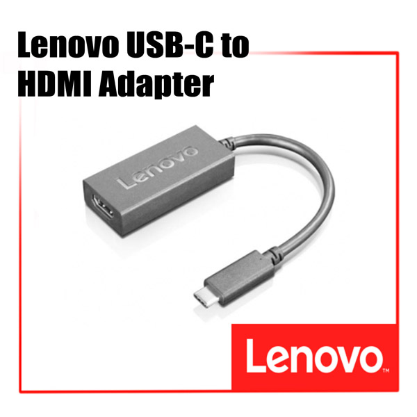 [디지탈노뜨 정품][4X90M44010] Lenovo USBC to HDMI Adapter / 디바이스마트