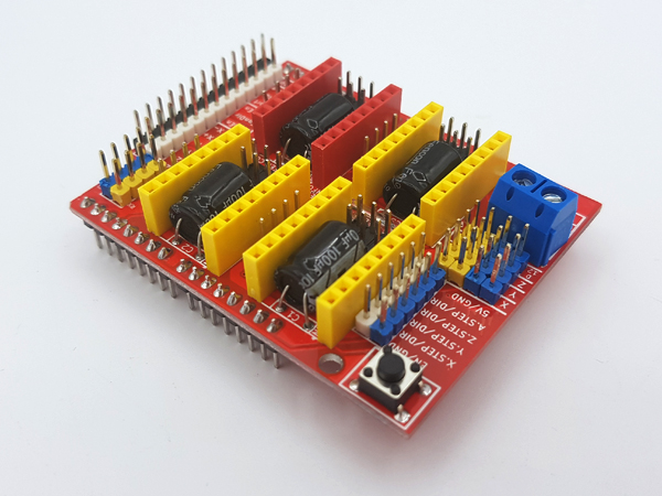 디바이스마트,오픈소스/코딩교육 > 아두이노 > 아두이노 호환쉴드,SZH,아두이노 GBRL 호환 CNC 쉴드 [SZH-ET004],무거운 전장을 대신해서 아두이노와 쉴드만으로 손쉽게 CNC나 각인기의 회로를 대체할 수 있습니다.