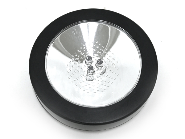 누름식 LED 컵받침/테이블조명 (검정/쿨화이트) [SZH-ML-013]