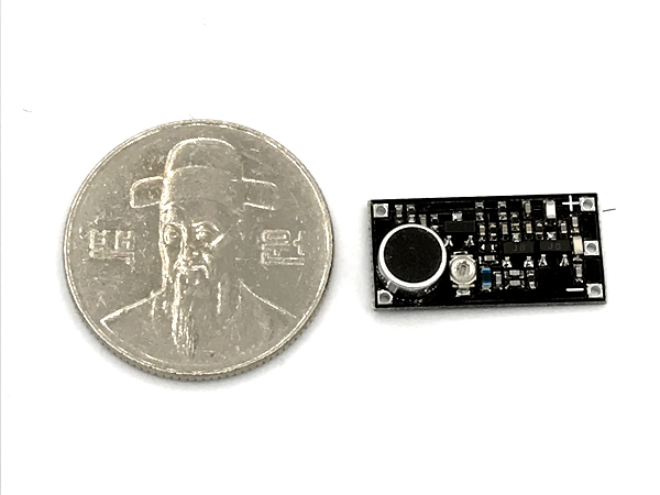 디바이스마트,MCU보드/전자키트 > 센서모듈 > 소리/음성센서,SZH,20*10mm 무선 마이크 모듈 [SZH-CH048],85-115MHZ 무선 마이크로폰 모듈입니다./DC 2-9v/9mA/20mmX10mm