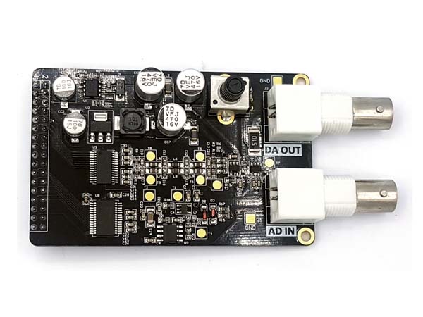 디바이스마트,MCU보드/전자키트 > 프로세서/개발보드 > FPGA,SZH,고속 AD/DA 데이터 수집 FPGA 개발보드 [SZH-CH077],DA chip: AD9708, 8bit, maximum sampling rate 125MSPS / AD chip: AD9280, 8bit, maximum sampling rate 32MSPS / Size: 81mmx51mm